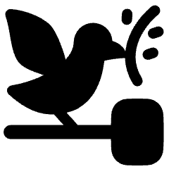 Peace Justice And Strong Institutions Icon from Plump Solid Set