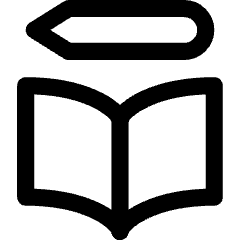 Quality Education Icon from Core Line Set