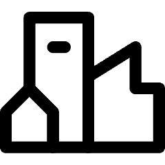 Sustainable Cities And Communities Icon from Core Line Set