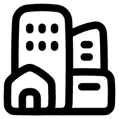 Sustainable Cities And Communities Icon from Plump Line Set