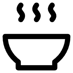 Zero Hunger Icon from Core Line Set