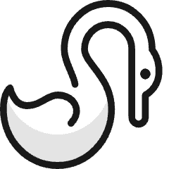 Swan 1 Icon from Ultimate Colors Set
