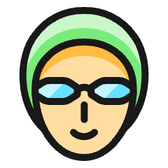 Swimming Goggles Icon from Ultimate Colors Set