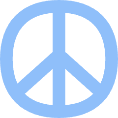Peace Symbol Icon from Flex Flat Set