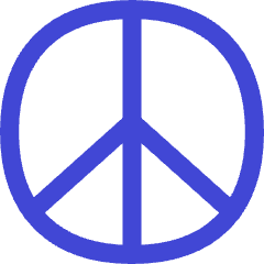 Peace Symbol Icon from Flex Duo Set