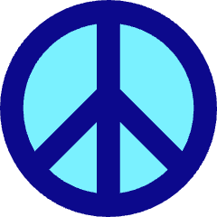 Peace Symbol Icon from Core Pop Set
