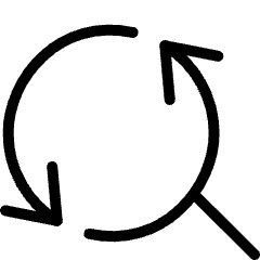 Synchronize Arrows Search Icon from Ultimate Light Set