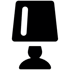 Table Lamp 2 Icon from Ultimate Bold Set