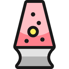 Table Lamp Colorful Icon from Ultimate Colors Set