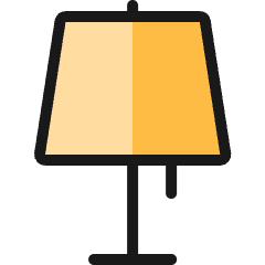 Table Lamp Icon from Ultimate Colors Set