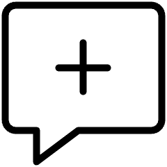 Add Comment Box Icon from Ultimate Light Set