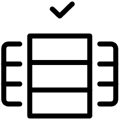 Column Selected Check Icon from Ultimate Light Set