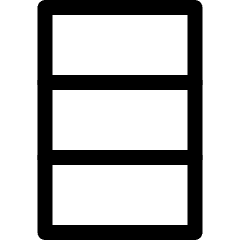 Column Selected Single Icon from Ultimate Regular Set