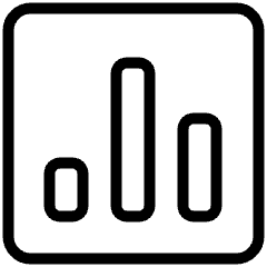 Create Chart Icon from Ultimate Light Set