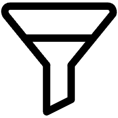Filter Icon from Ultimate Regular Set
