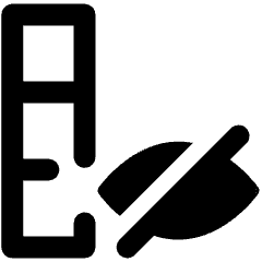 Hide Column Icon from Ultimate Bold Set