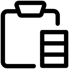 Insert Row From Clipboard Icon from Ultimate Regular Set