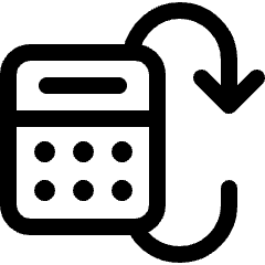 Recalculate 2 Icon from Ultimate Regular Set