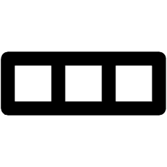 Row Selected Single Icon from Ultimate Bold Set