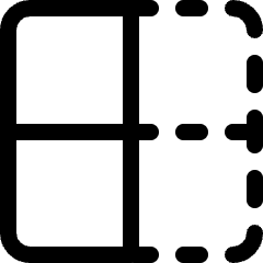 Table Column Selected Icon from Ultimate Regular Set