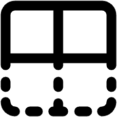 Table Row Selected Icon from Ultimate Bold Set