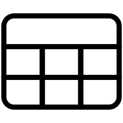 Table Tools Icon from Ultimate Light Set
