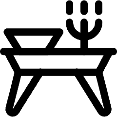 Table Candelabra Icon from Ultimate Regular Set