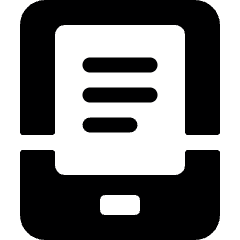 Kindle Icon from Ultimate Bold Set
