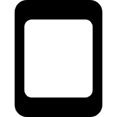 Tablet 1 Icon from Ultimate Bold Set