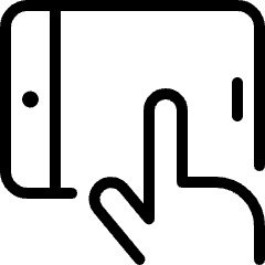 Tablet Touch Icon from Ultimate Light Set
