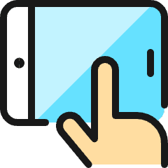 Tablet Touch Icon from Ultimate Colors Set