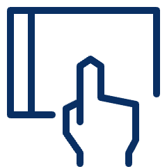 Hand Tablet 2 Icon from Cyber Line Set