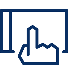 Hand Tablet 3 Icon from Cyber Line Set