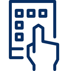 Hand Tablet Icons 1 Icon from Cyber Line Set