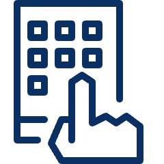 Hand Tablet Icons 2 Icon from Cyber Line Set