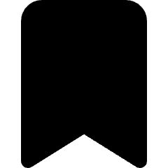 Bookmark 1 Icon from Nova Solid Set