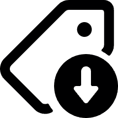 Tags Download Alternate Icon from Ultimate Bold Set