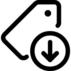 Tags Download Icon from Ultimate Regular Set