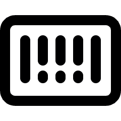 Barcode Icon from Ultimate Bold Set