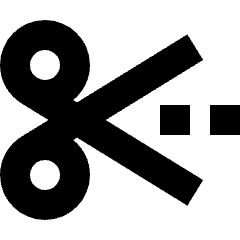 Coupon Cut Icon from Nova Solid Set