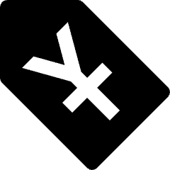 Tag Currency Japanese Yen Icon from Nova Solid Set