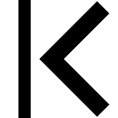 Arrow Chevron First Page Icon from Sharp Remix Set