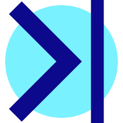 Arrow Chevron Last Page Icon from Sharp Pop Set