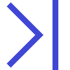 Arrow Chevron Last Page Icon from Sharp Duo Set