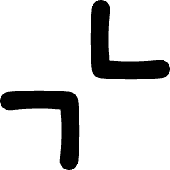 Arrows Chevrons Collapse Content Icon from Flex Solid Set