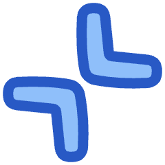 Arrows Chevrons Collapse Content Icon from Plump Duo Set