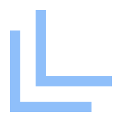 Arrows Chevrons More Down Icon from Sharp Flat Set