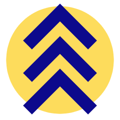 Arrows Chevrons Stat Icon from Sharp Pop Set