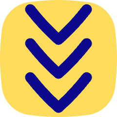 Arrows Chevrons Stat Minus Icon from Flex Pop Set