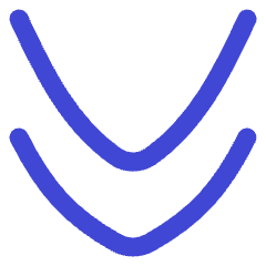 Double Tailless Line Arrow Down Icon from Flex Duo Set